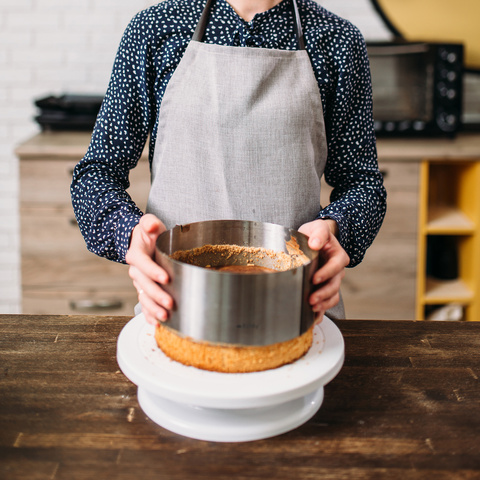 Kuchenform/Konfektrand, 12 cm