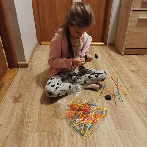 Blocks - straws - set of 238 pcs. 22416