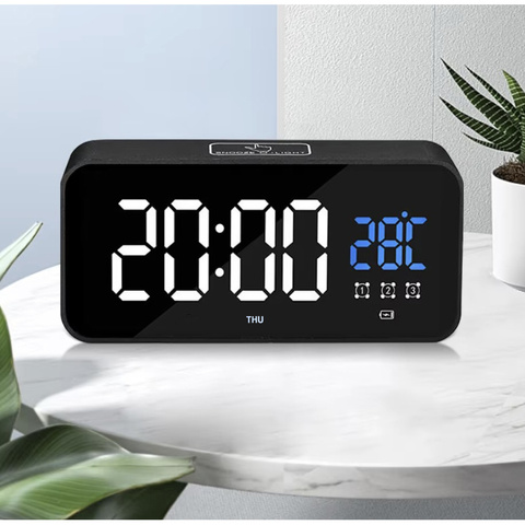 Alarm clock - LED clock Izoxis 24736