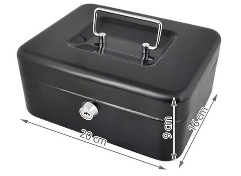 Black cash box