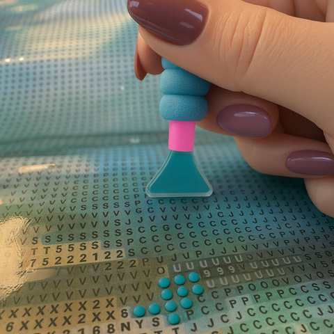 Haft diamentowy "Plaża" 40x30cm Maaleo 26769