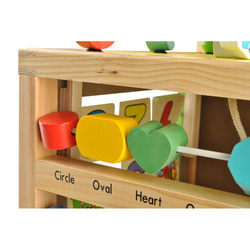 Wooden pusher - Educational cube 22606