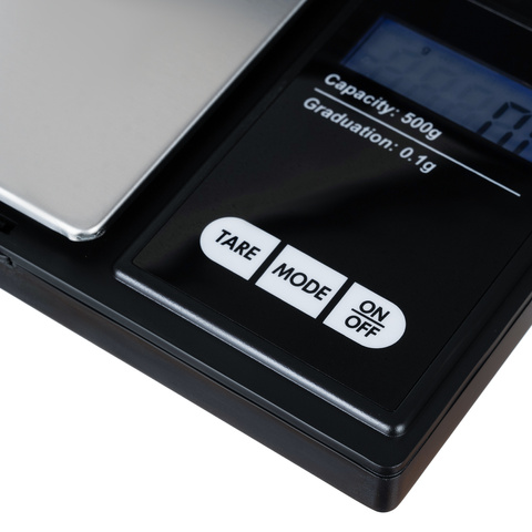 Pocket scale 500 x 0.1g with flap 23573