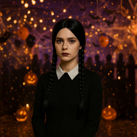 Dlouhá dámská paruka - copánky Soulima 26861