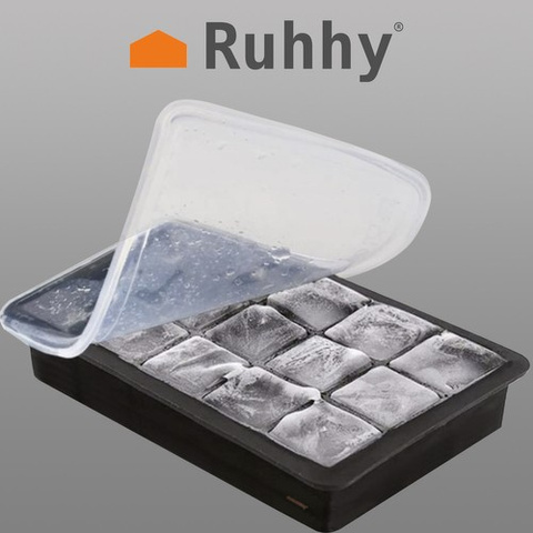 Ruhhy 20988 Silicone Ice Cube Mold