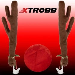 Rentiergeweih für Auto Xtrobb 20223