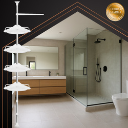 Étagère de douche d'angle Ruhhy 26639