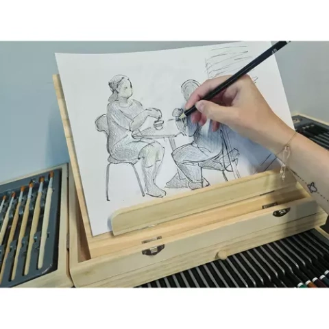 Painting set in a case 83 pcs Maaleo 19179