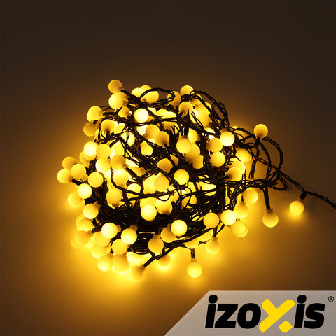 Kalėdinių kamuoliukų lemputės 300LED 30m Izoxis 26264