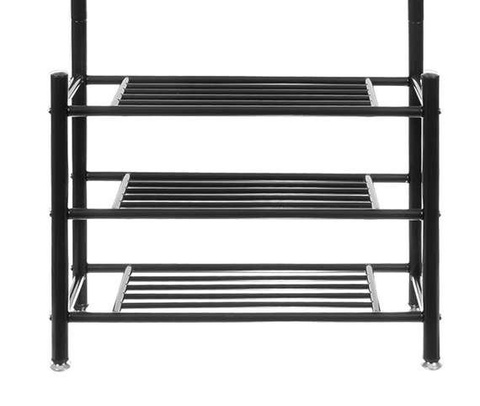 Clothes hanger - stand with shoe shelf 15744