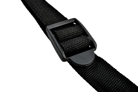 Schwarze Trekkingstöcke + Zubehör - 2er-Set