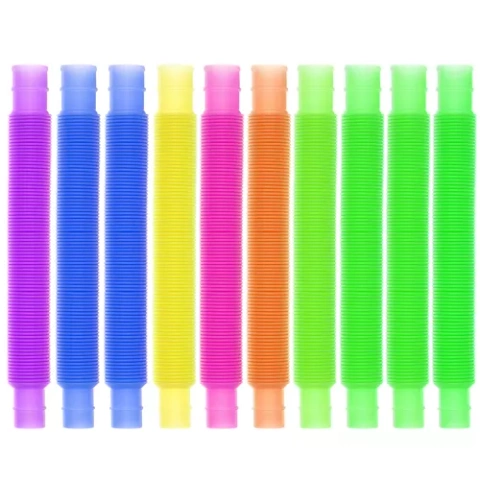 Sensory tubes/pipes - 10pcs Kruzzel 19739