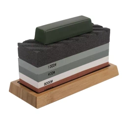 Sharpener for Kitchen Knives Chisels Water Stone Sharpening Stone + Strap RUHHY 23763