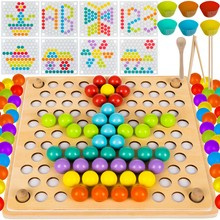 Puzzle de perles en bois 22403