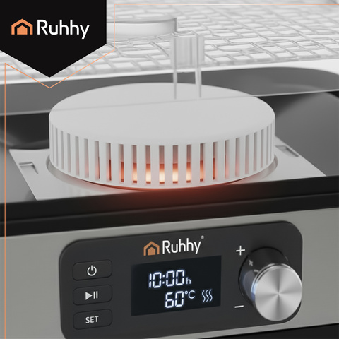 Ruhhy 25928 Mushroom, Fruit and Vegetable Dehydrator