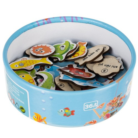 Jeu &quot;Attraper du poisson&quot; pour un aimant, 22 pcs.