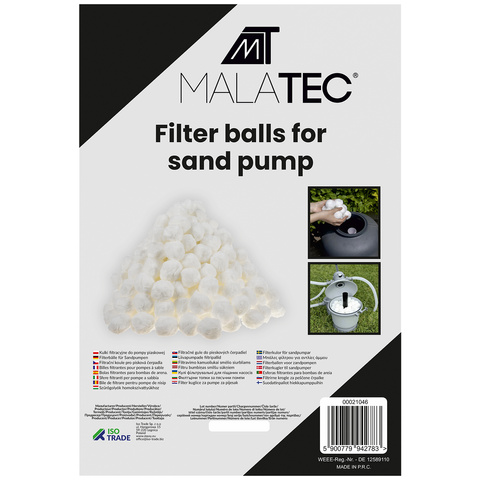 Filtro rutuliai „Malatec 21046“ smėlio siurbliui