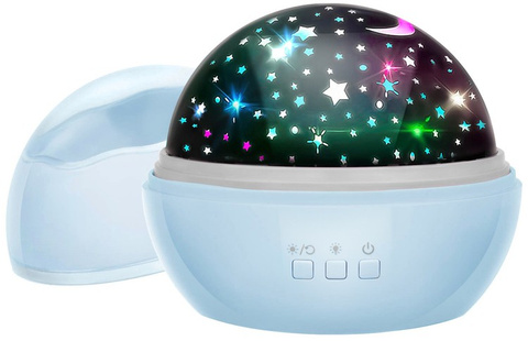 Night light with projector - blue LP16858