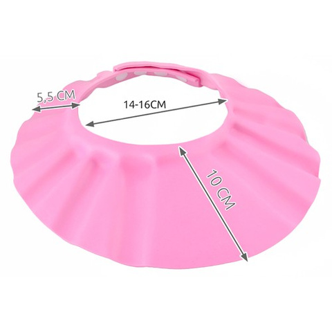 Bord de bain enfant - rose 23451