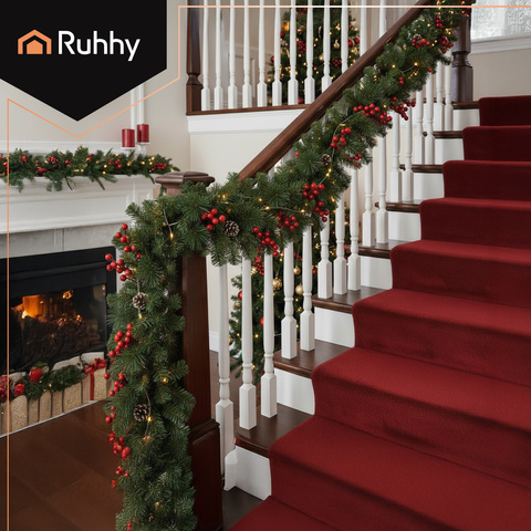 Christmas tree garland 2.7m Ruhhy 26243