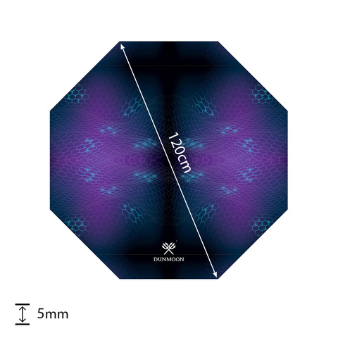 Gaming mat under the chair, 8-corner, Dunmoon 25955