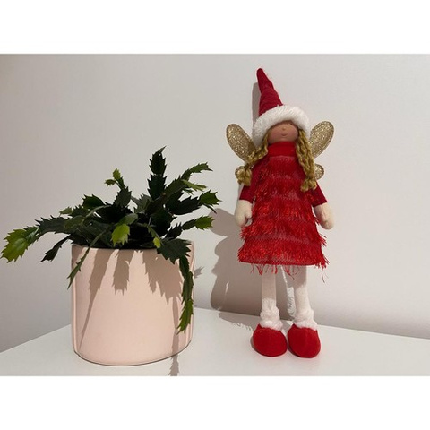 Fairy - Christmas figurine red Ruhhy 22346