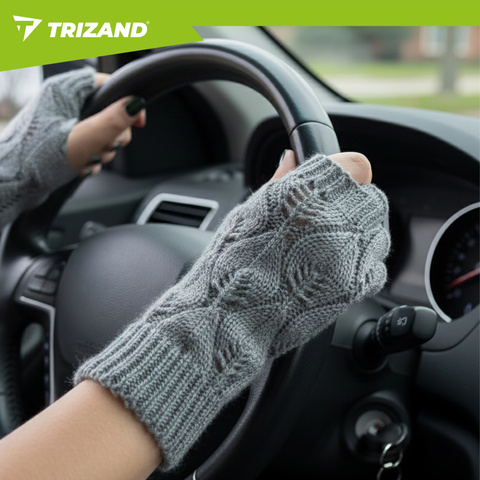 R26073 Touchscreen-Handschuhe - Grau Trizand