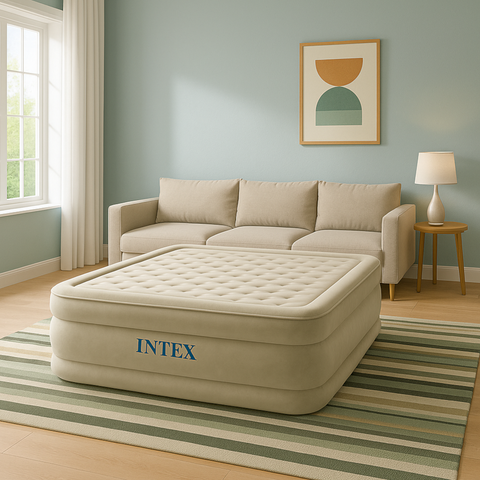 Inflatable mattress with pump INTEX 64428
