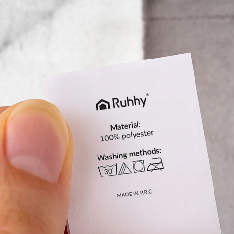 Koc dwustronny 150x200cm jasnoszary Ruhhy 26293