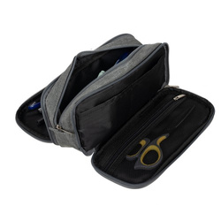 Triple folding pencil case - gray Maaleo 24512