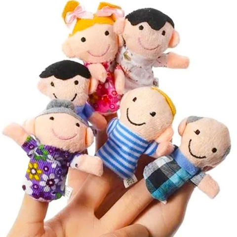 Set of puppets - 6 pcs. 22391