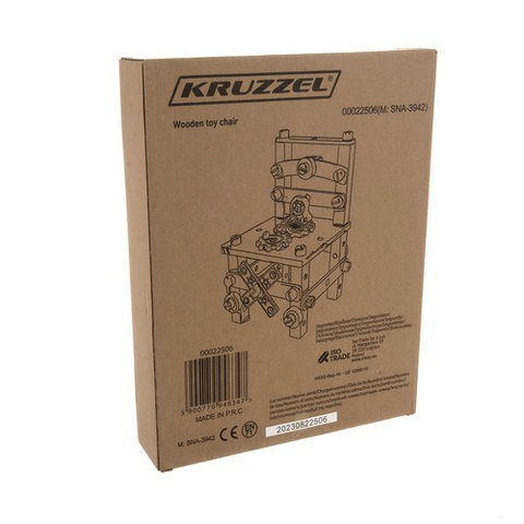 Wooden assembly chair Kruzzel 22506