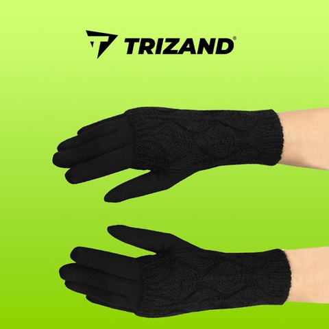 Gants tactiles R6413 - noirs