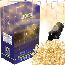 Luminaires extérieurs 300LED 15m blanc chaud Izoxis 26710