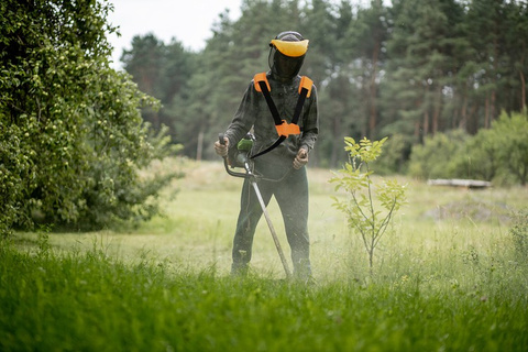 Harnesses/belts for brush cutters
