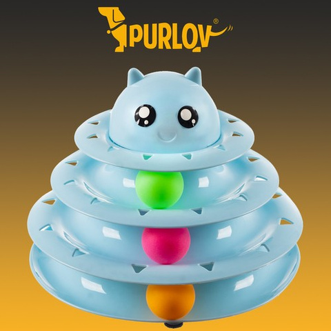 Cat toy - tower with balls Purlov 21837