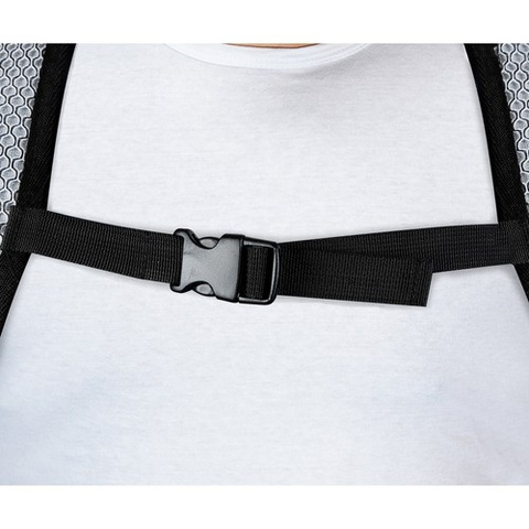 Backpack with water bladder - gray 23489