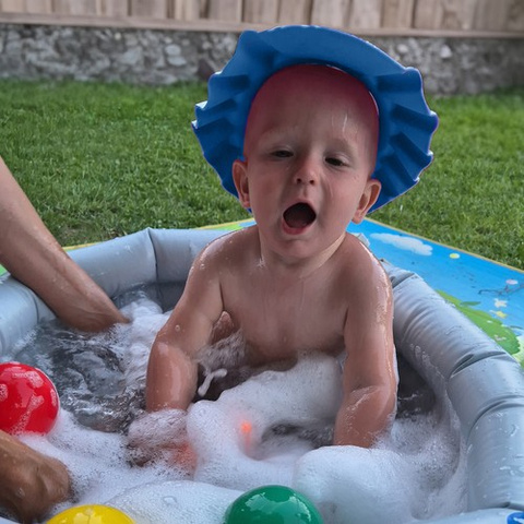 Schwimmkrempe für Kinder – blau 23450