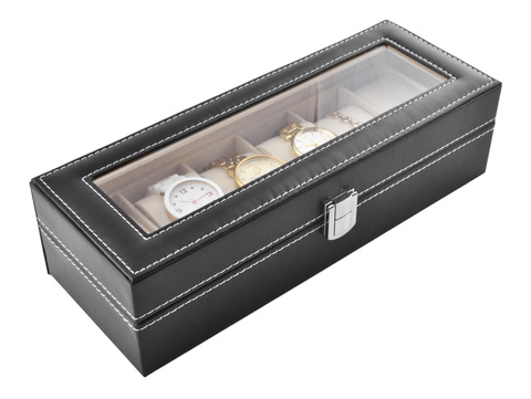 Watch organizer 6 compartments