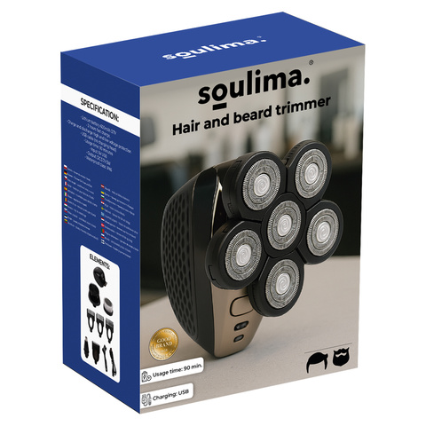 Бритва-триммер Soulima 26423 для волос и бороды