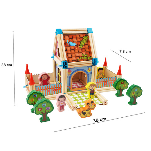 Blocs de construction - maison 268 pièces Kruzzel 26452