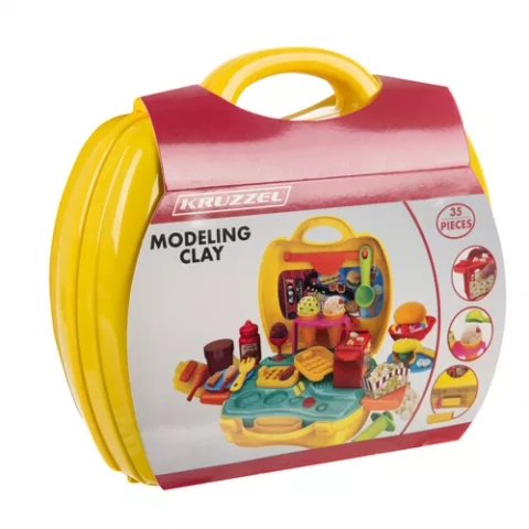 Plastikmasse in einem Kruzzel 23202 Koffer