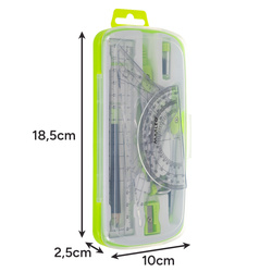 Zestaw geometryczny 10el. Maaleo 26170