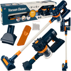 Children's upright vacuum cleaner - blue 23544