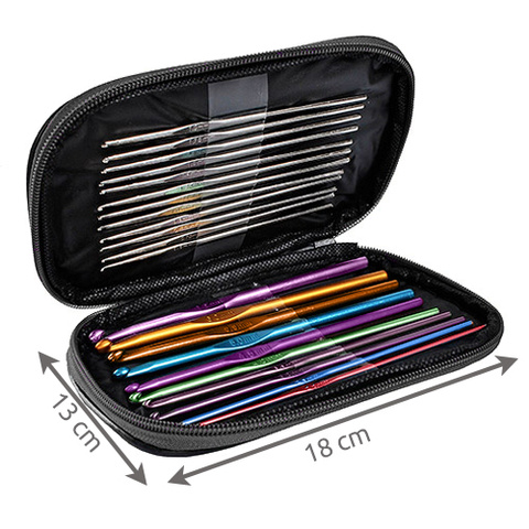 Set of 50 crochet hooks