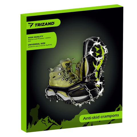 Crampons/pointes antidérapantes 44-47 Trizand