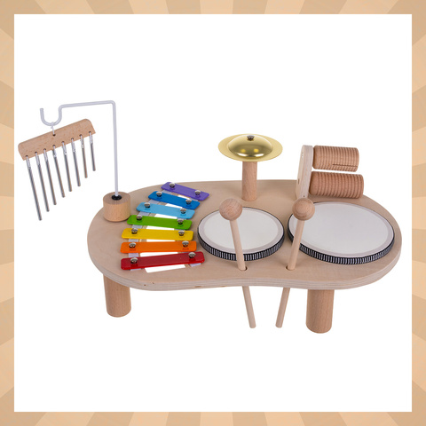 Kruzzel 26420 wooden music table