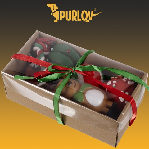 Cadeau de Noël pour un chien - Jouets Purlov 22637