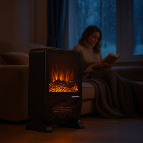 Blazeo Kaminer 26317 radiateur à effet de flamme