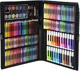 Painting set in a case 168 pcs black